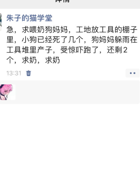 急求喂奶的狗妈妈