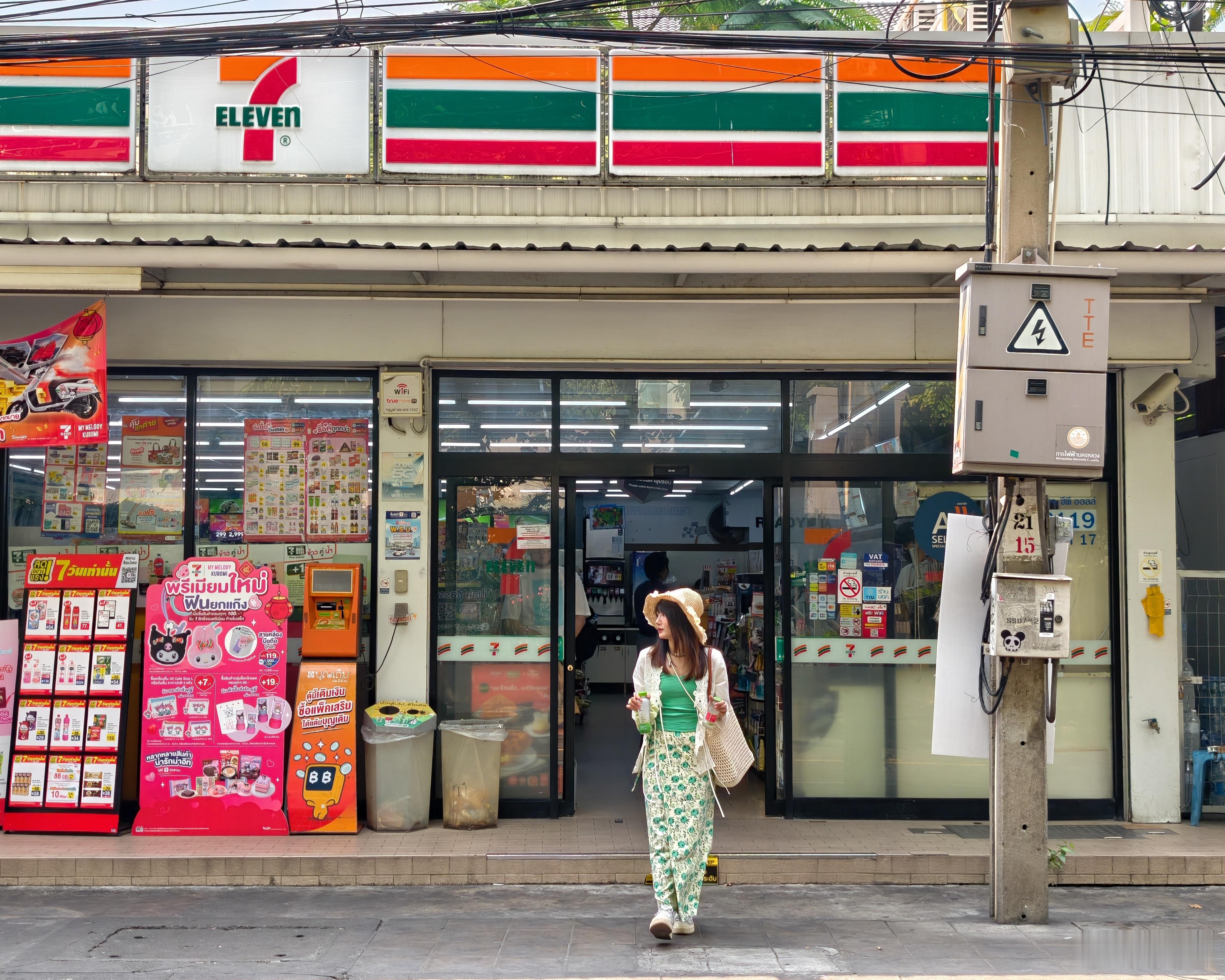 来泰国旅游其他的真没啥，核心就是逛7-11