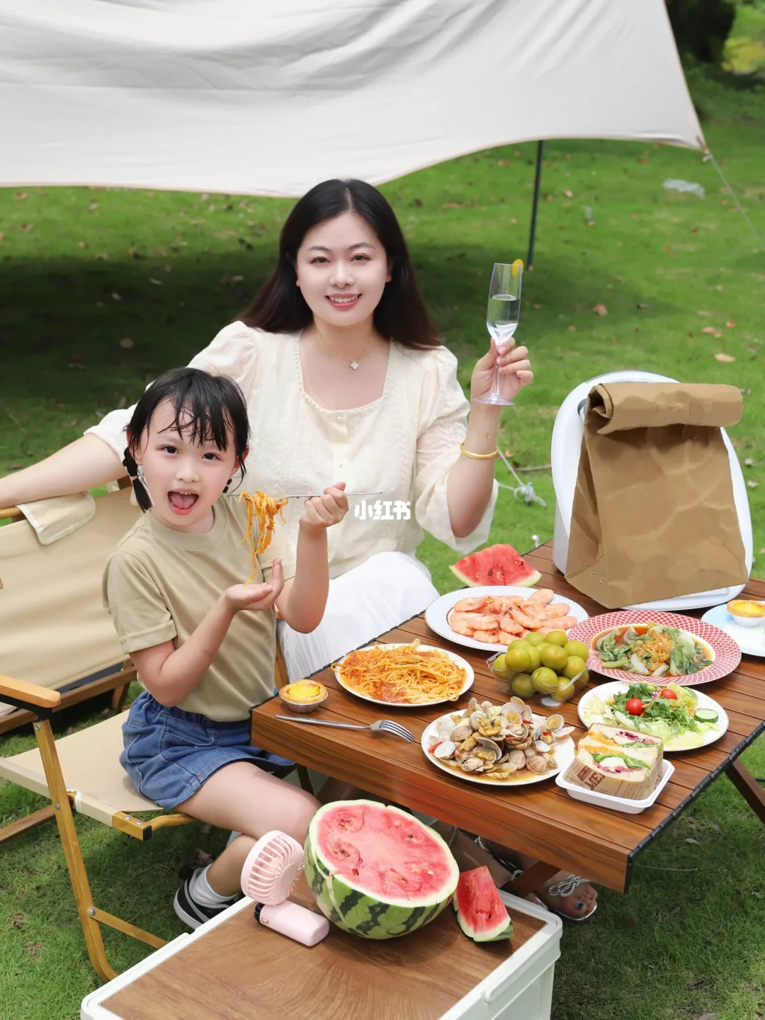 野餐的快乐是食物给的🍃