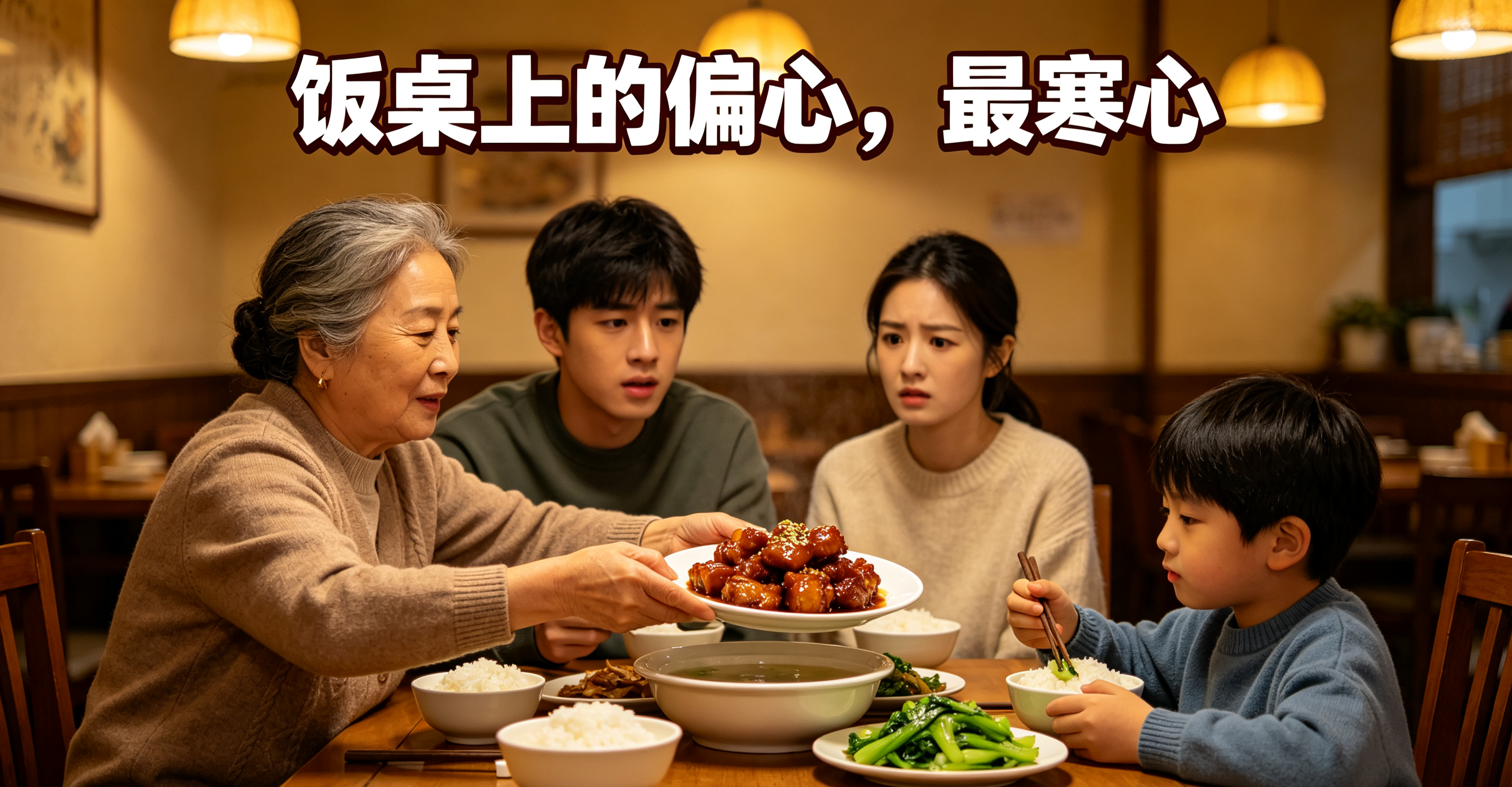 心寒！做了我爱吃的糖醋排骨，婆婆上桌直接端给她儿子昨天下班早，我特意做了一盘糖醋排骨，是我和孩子最爱