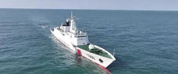 从本月开始，中国大陆就已经接手台海安全巡视，中国海警局东海分中国海警局东海分局