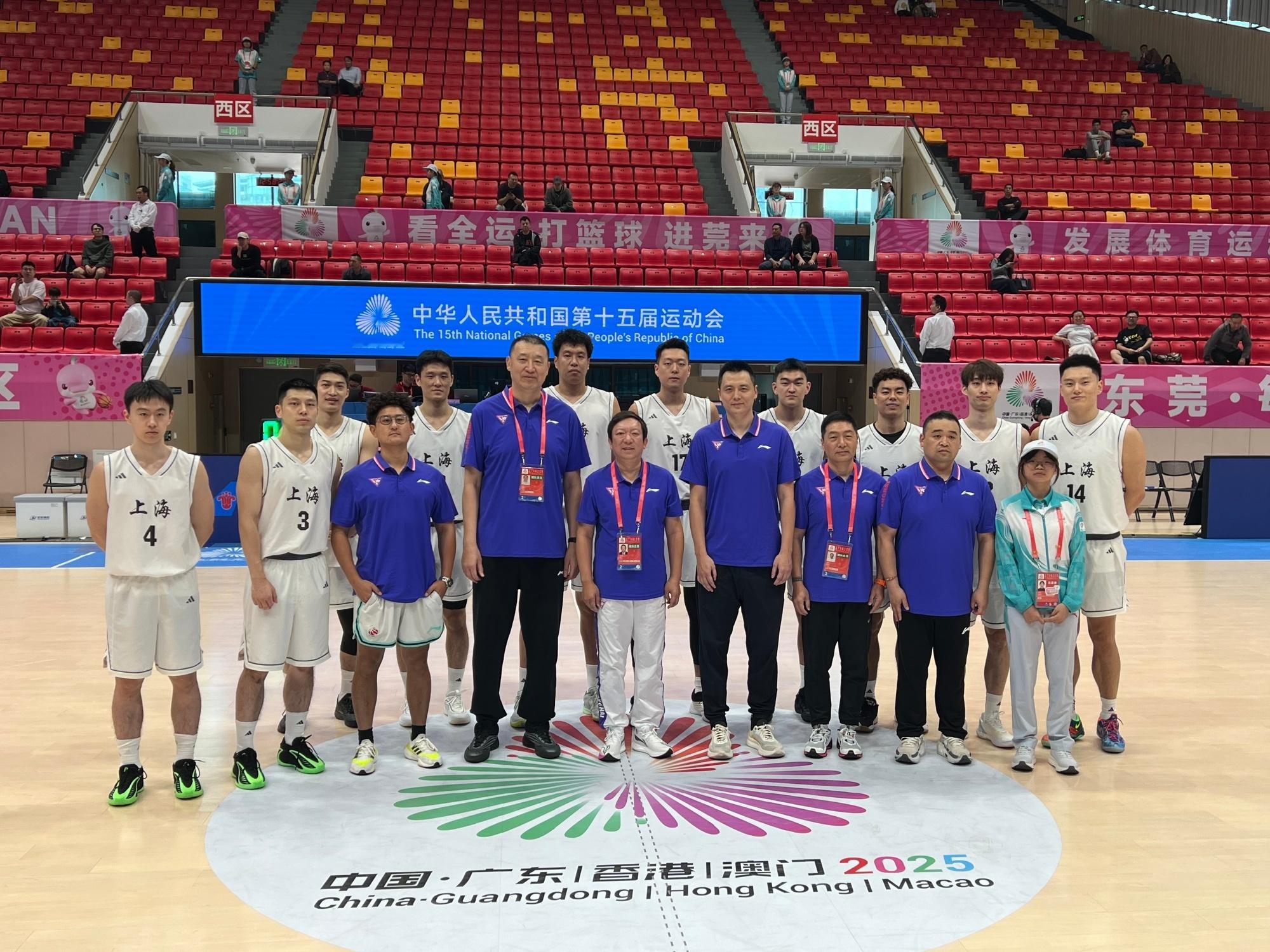 至此，上海男篮四支全运队全部完成比赛任务，且全部达成赛前预定目标！成年组第7️⃣