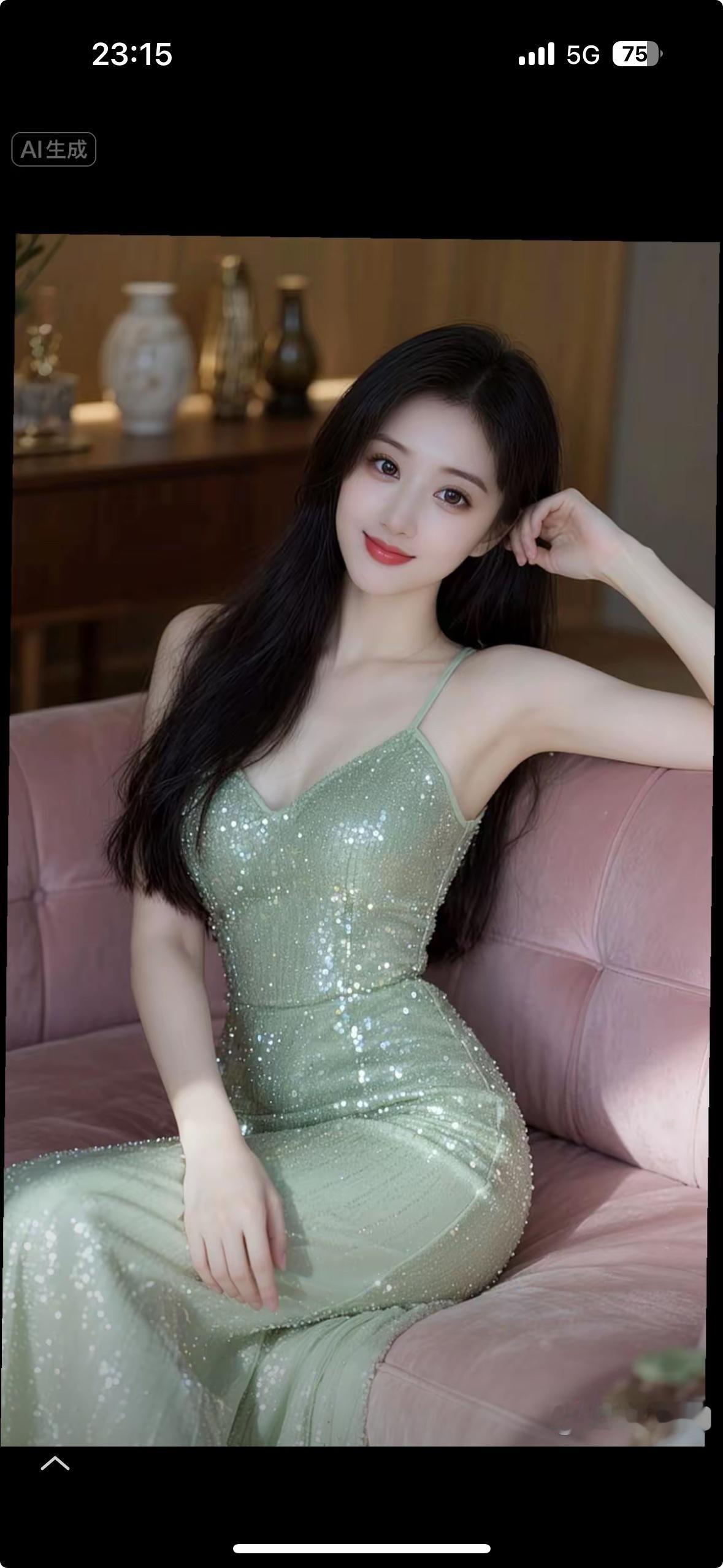 樱花树下，优雅坐着的少女，春日气息扑面而来🌸💐