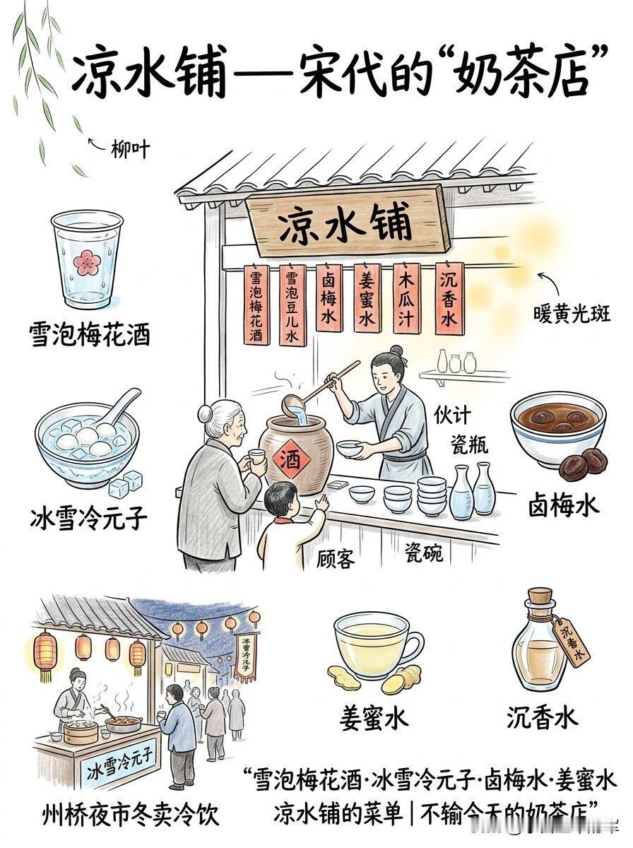 穿越回宋朝，我被这家“古代奶茶店”圈粉了走在宋代的州桥夜市，最让我挪不开脚的