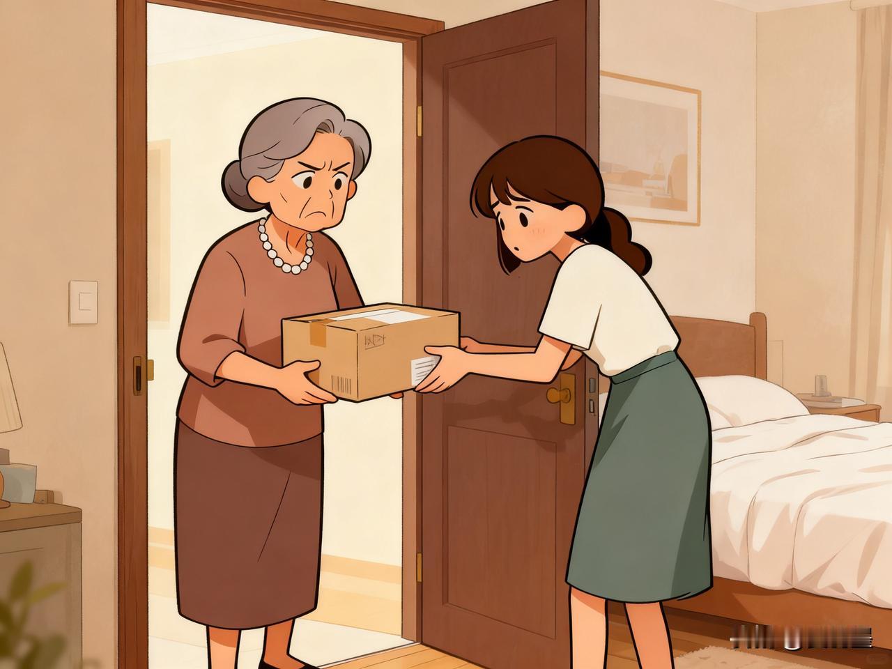 我发现，但凡能在一个屋檐下生活的婆媳，都有一个共同点，那就是：忍。要么