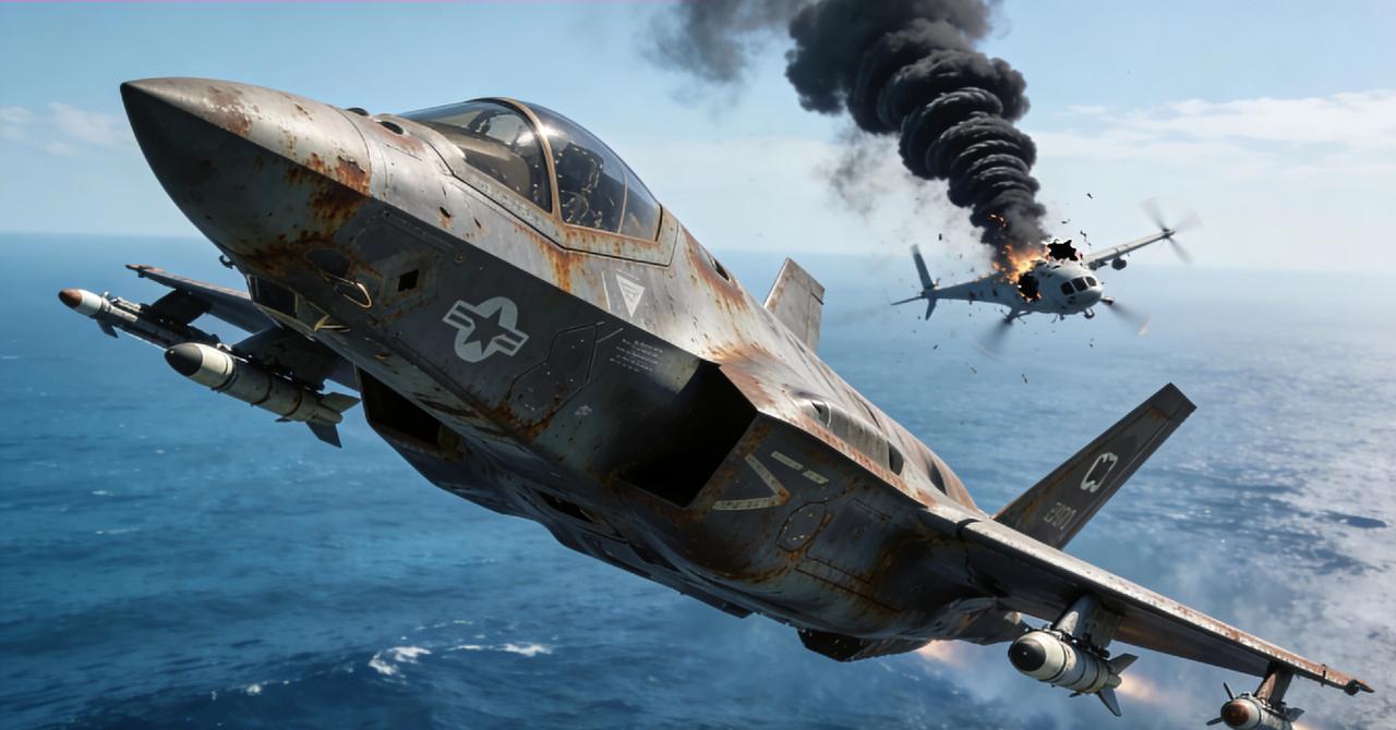 专家：锈迹斑斑的F-35，完成空中首杀2026年2月3日，美军F-35C舰