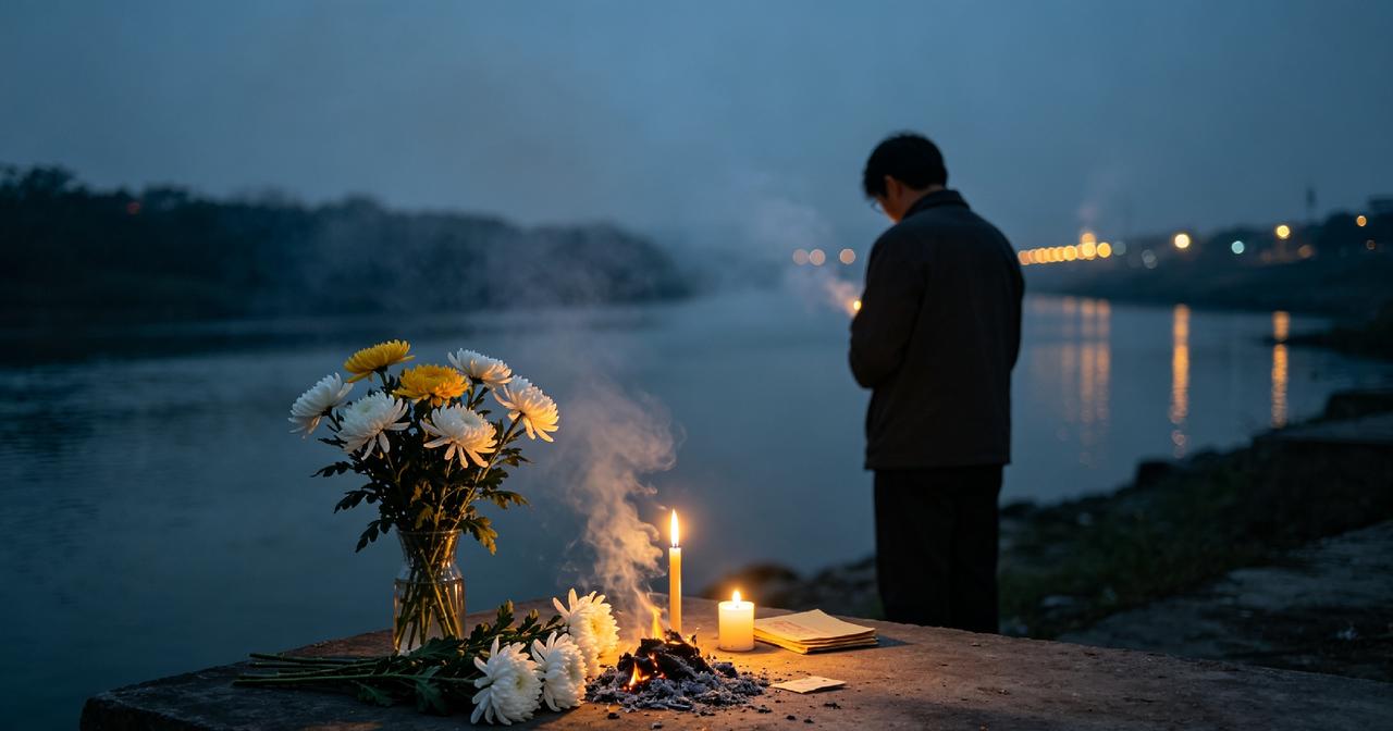 中元节烧纸，光烧不说等于白烧？一定要念给先人听每到中元节，民间就有祭祖烧纸