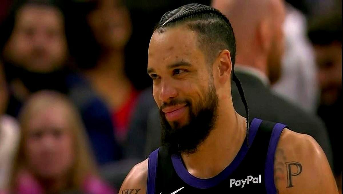 狄龙6犯离场，太阳输3分29分钟，16投4中，三分6中2，正负值-15全队