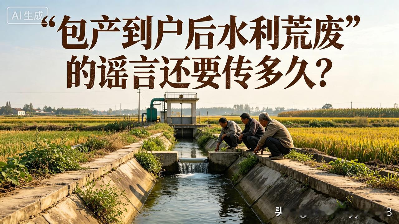 “现在农村水利设施长期没人管、没修缮，大水渠都没了，灌溉全靠抽地下水！”总能在网