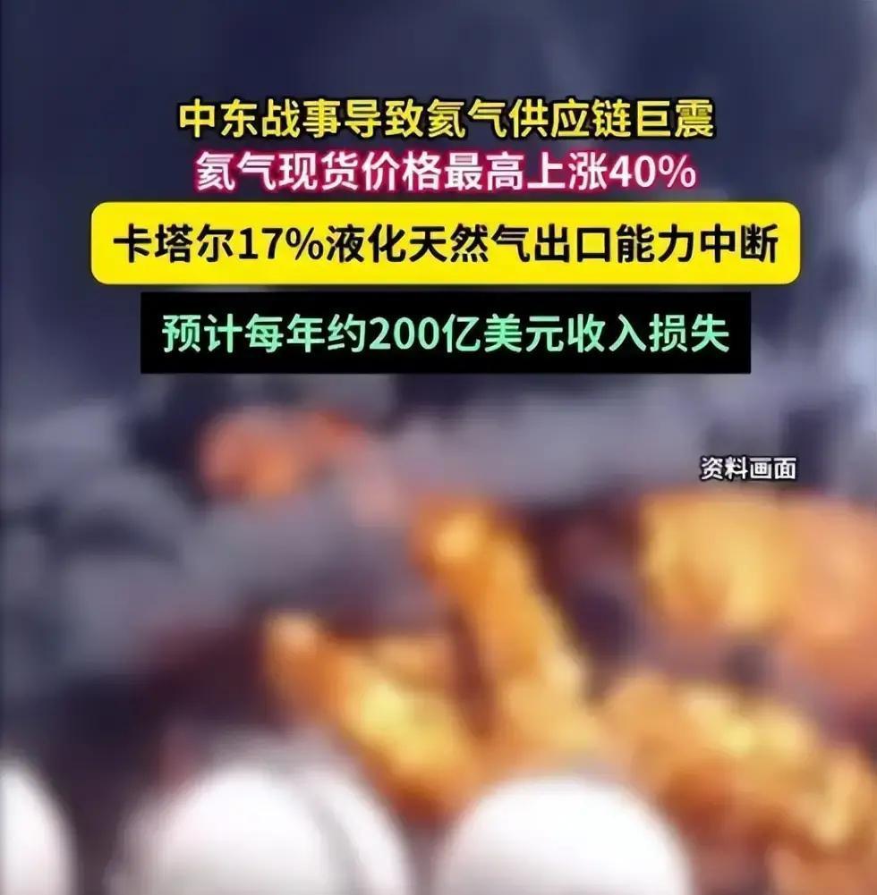 2025年3月18日深夜，卡塔尔拉斯拉凡工业区导弹轰鸣，一枚漏网之鱼直击全球最大
