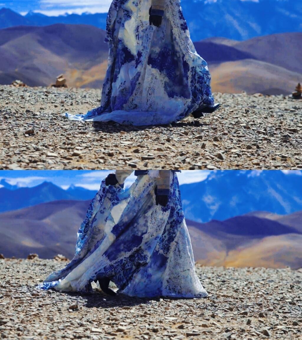 万茜好明媚的一张脸明媚并非仅是外表的光彩，更是一种内在的修为。在万茜身上，我们