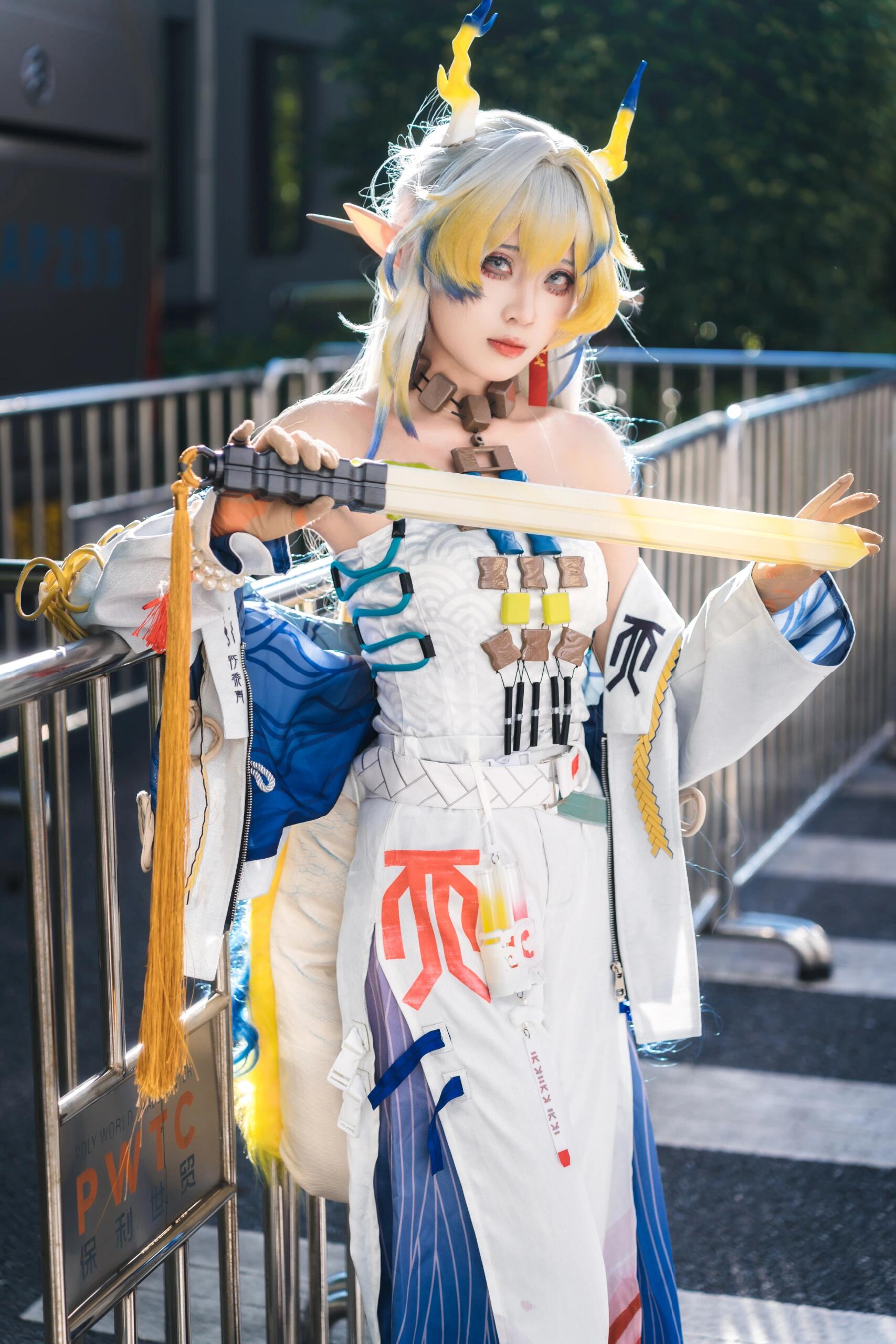 cos正片 黍 明日方舟黍cos cosplay 漫展养眼造型大赏