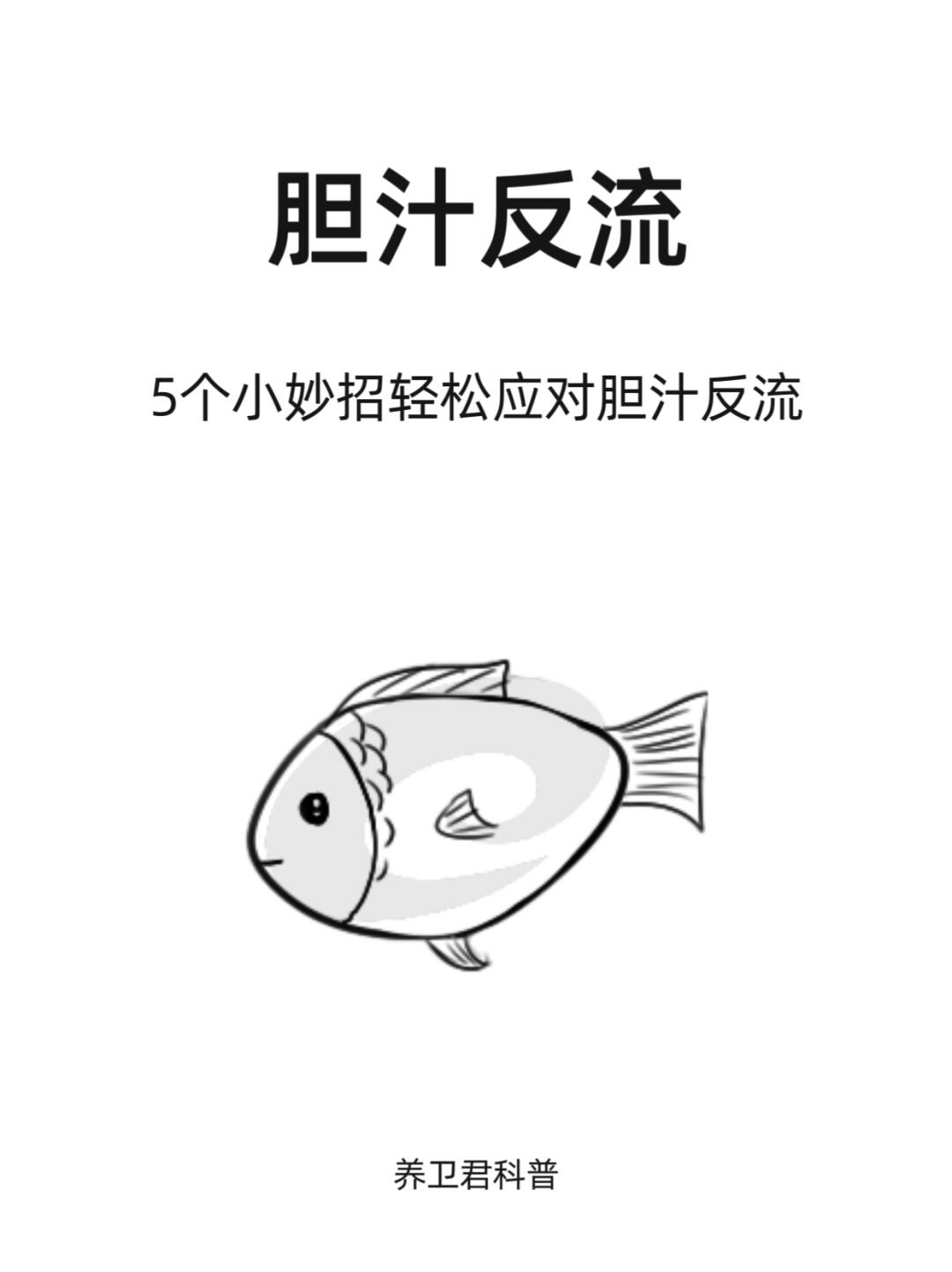 5个应对胆汁反流的小妙招