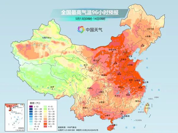 局地可达35℃以上! 今年首轮高温来袭
