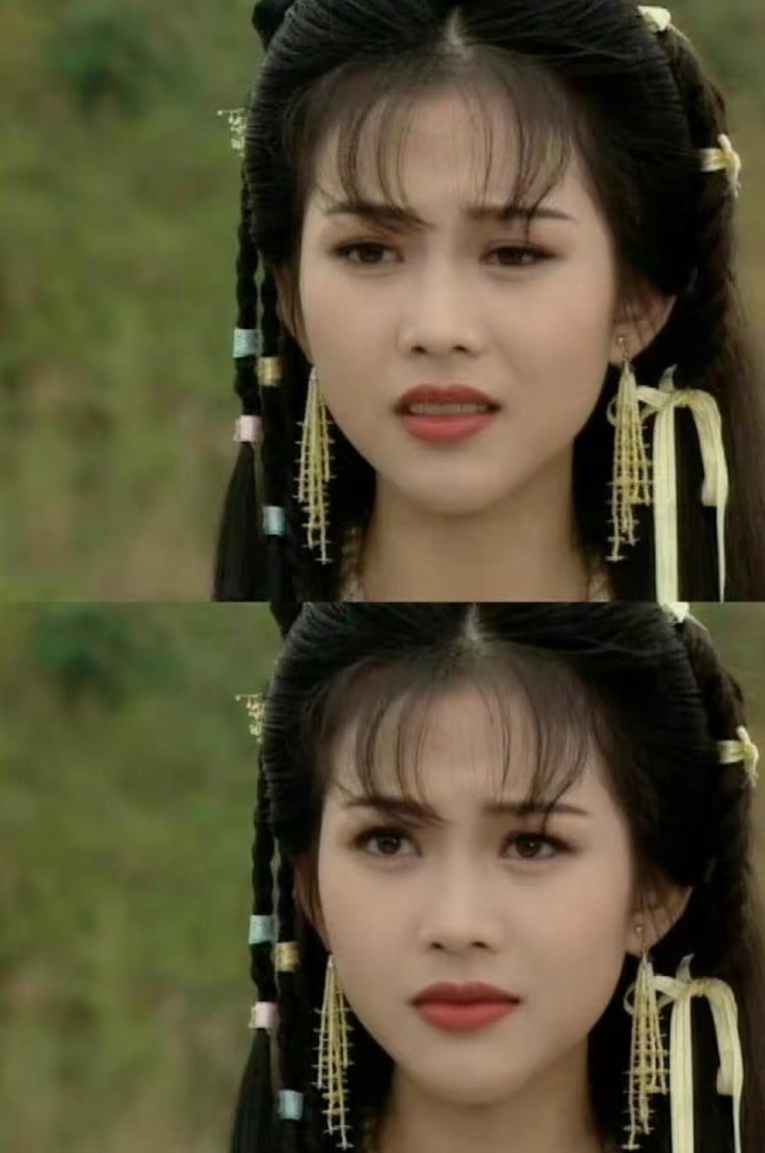 说的是啊，为什么现在的古装都不梳这个发型了？一簇一簇的小辫子，就是丝带没有