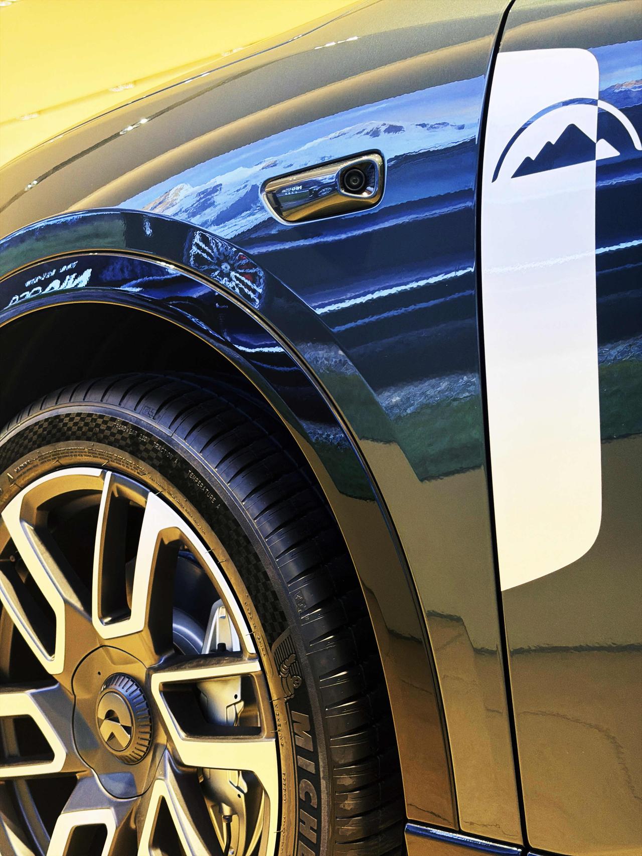 蔚来设计师有点东西蔚来2026款自然奇境版EC6的那些自然元素细节。蔚来汽