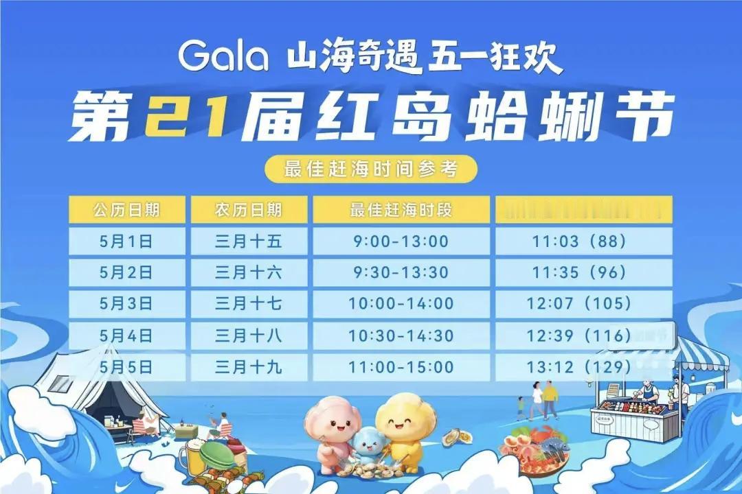 五一别挤西湖长城了！青岛这个挖蛤蜊圣地藏不住了：村长带队寻宝，免费吃海鲜，山海间