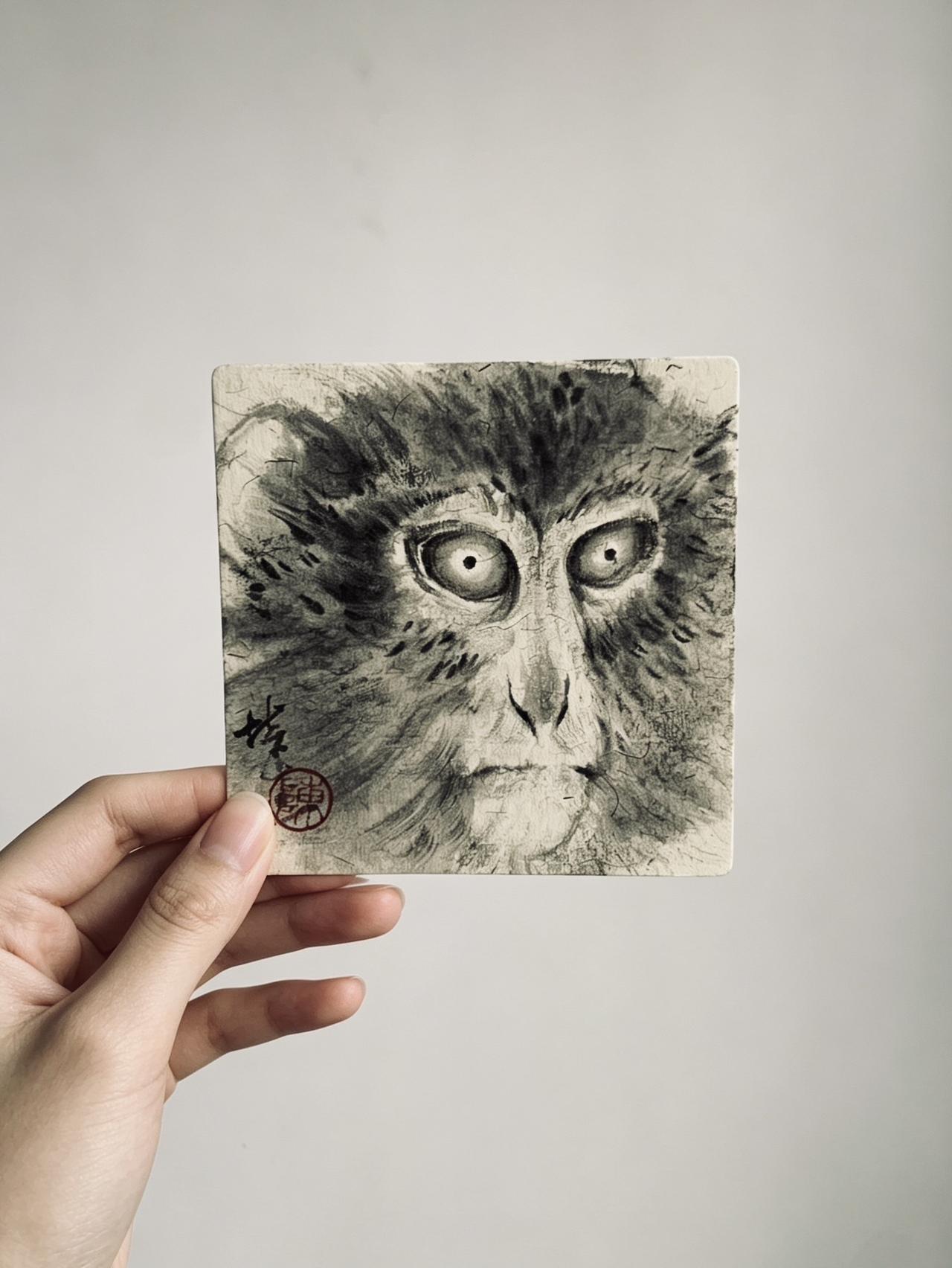 绘画日常分享创作者中心创作灵感手绘水墨画