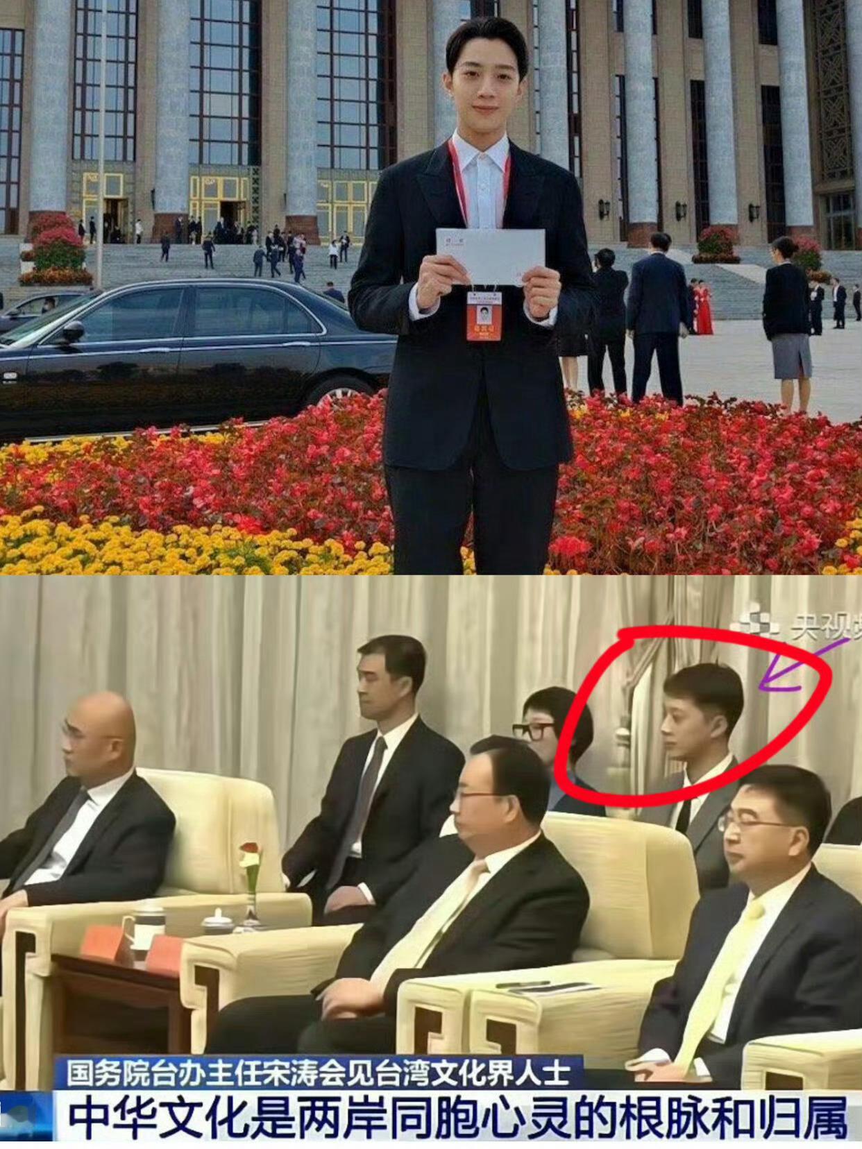 赖冠霖ins晒观礼照赖冠霖的人生真的好精彩，15岁时在海外当爱豆爆了，回国后演偶