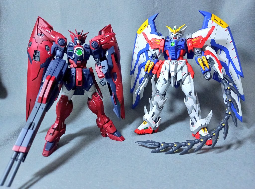 艾比安←→飞翼零式交换配色（byブレンボ）高达模型高达模型​​​