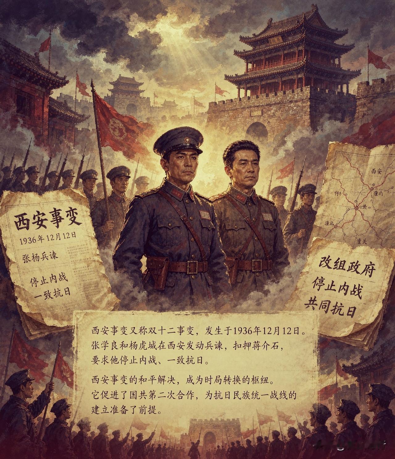 西安事变秘史［文｜狐山诗行］一九三六年十二月十二日，凌晨五时。临潼华清
