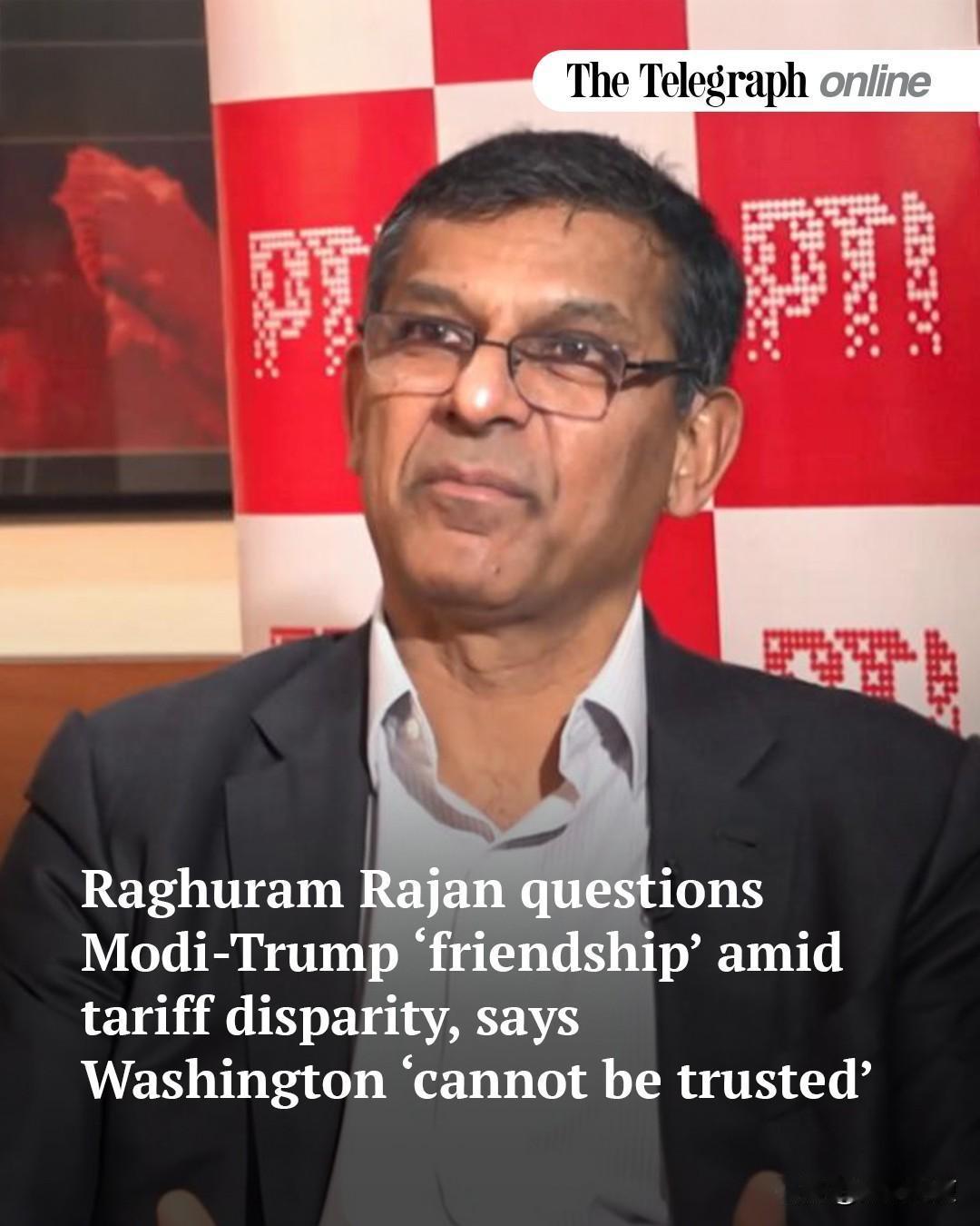 和美国这种孽缘，连印度自己人都看不下去了。印度储备银行前行长拉古拉姆·拉詹：