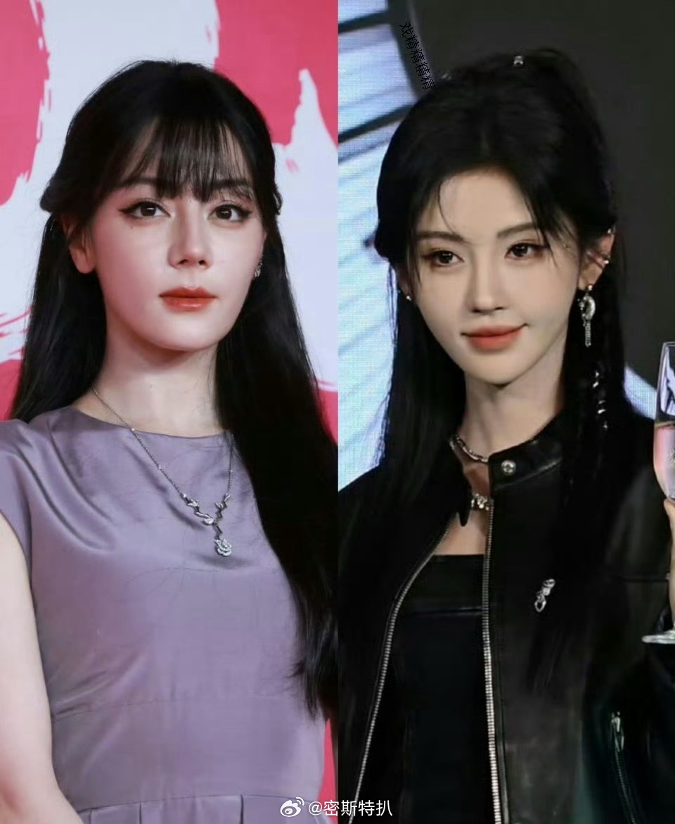迪丽热巴鞠婧祎今日份活动生图对比，来看看谁更惊艳​​​