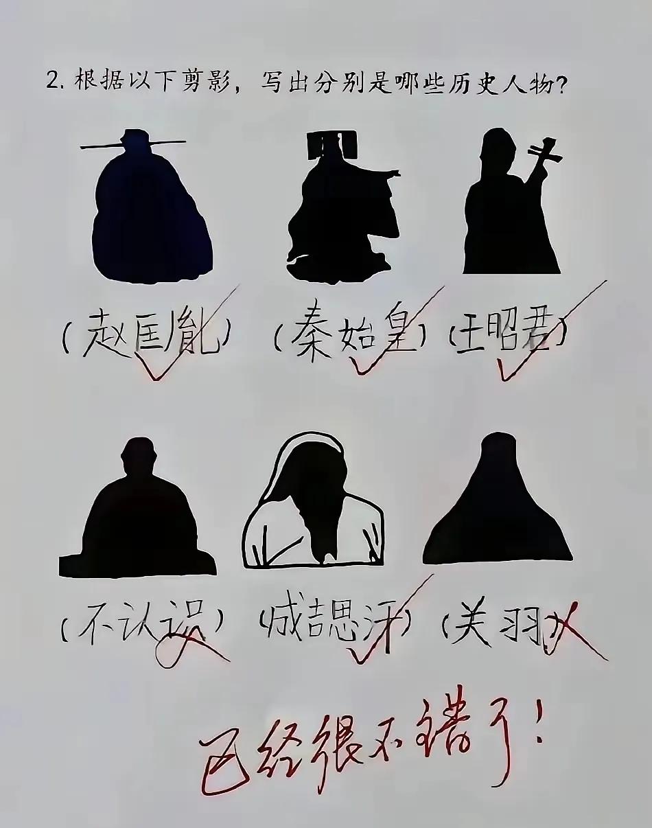 最后那位绝对是关羽，谁来都不好使。