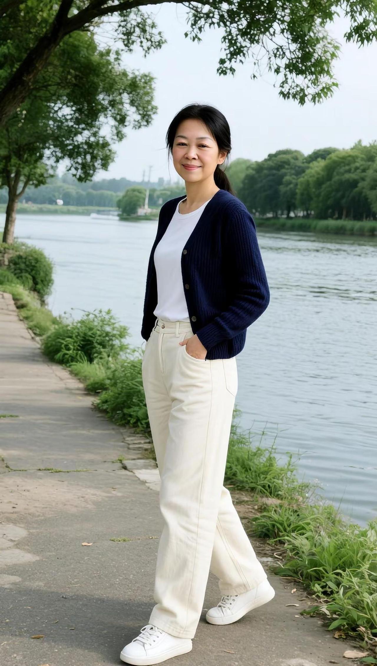 这里的风景美不美。