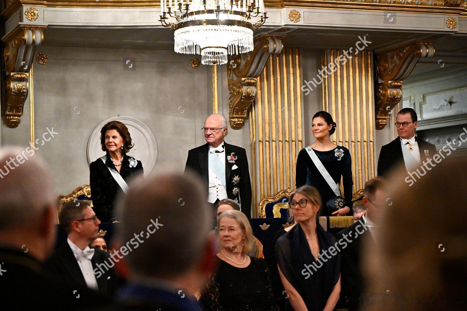 新闻2025.12.20瑞典国王卡尔十六世·古斯塔夫和维多利亚女王储夫妇出席