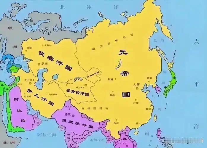 元朝灭亡后，成吉思汗分封的四大汗国去哪儿了？答案出人意外咱们都知道1368