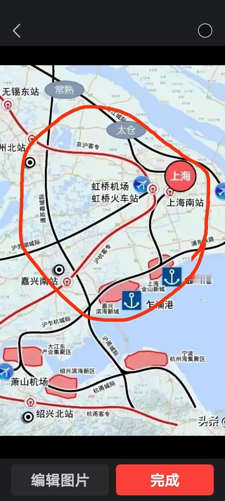 马上苏州嘉兴属于上海世界第一大都市。把宁波打造成第二中国大都市，容合台州三区、