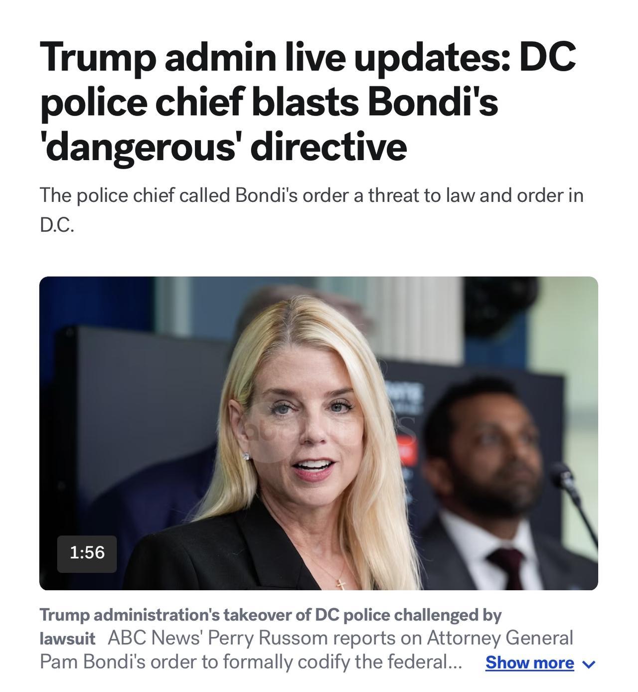 美国法官为华盛顿特区DC限制令设置了紧急听证会华盛顿特区地区法官AnaRey