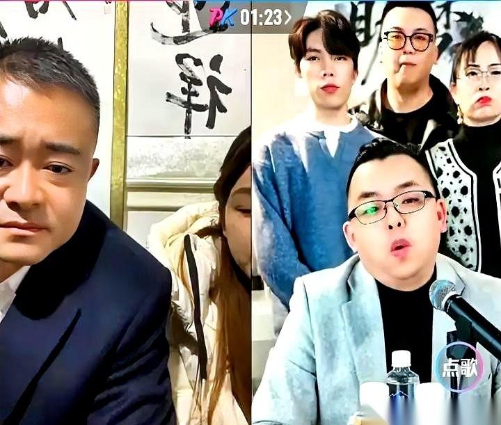 就为直播10分钟，俩大老爷们在人家门口差点干起来。一个梗着脖子说：这是我家，我