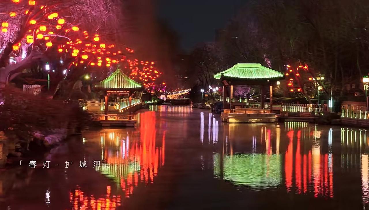 2026年新春济南护城河花灯