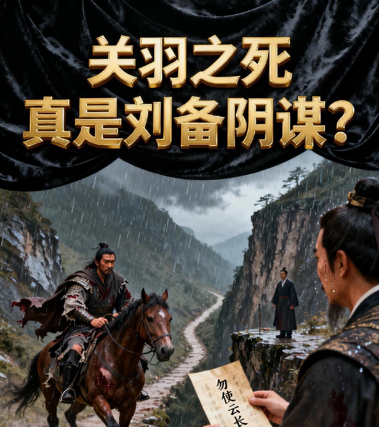 关羽之死真是刘备阴谋？刷到这条爆款视频，我翻遍正史给你扒真相！昨晚刷到某博主的