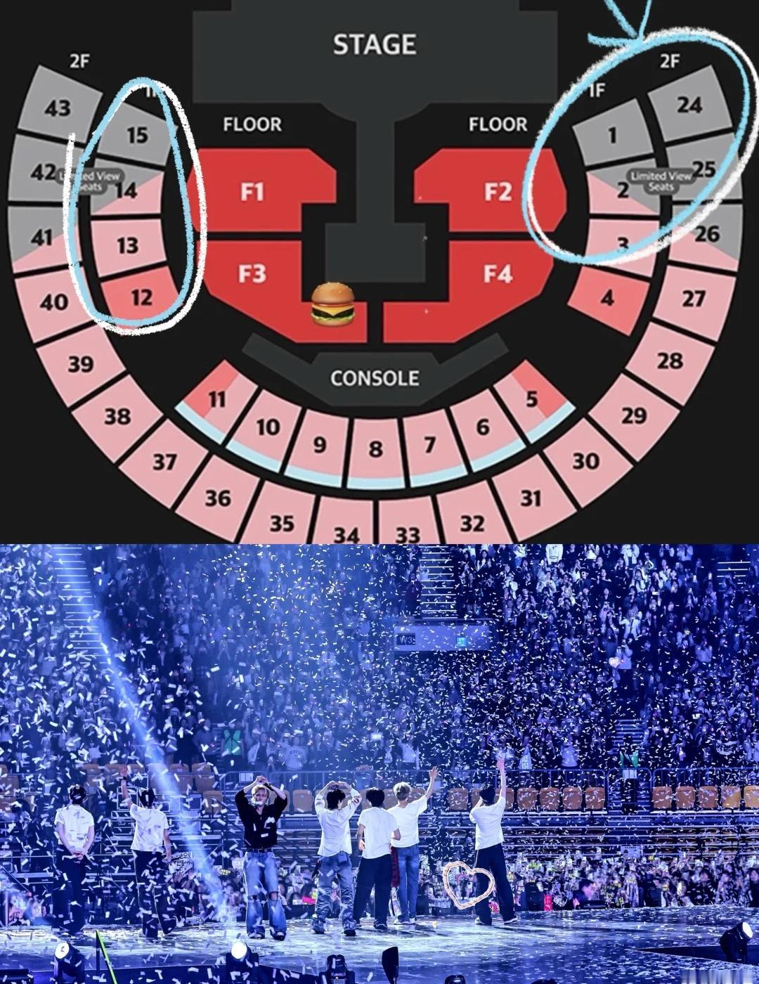 ehp首尔安可d3的看台区/f1f2恩静进末场我在f3的正面想问问有没有宝宝