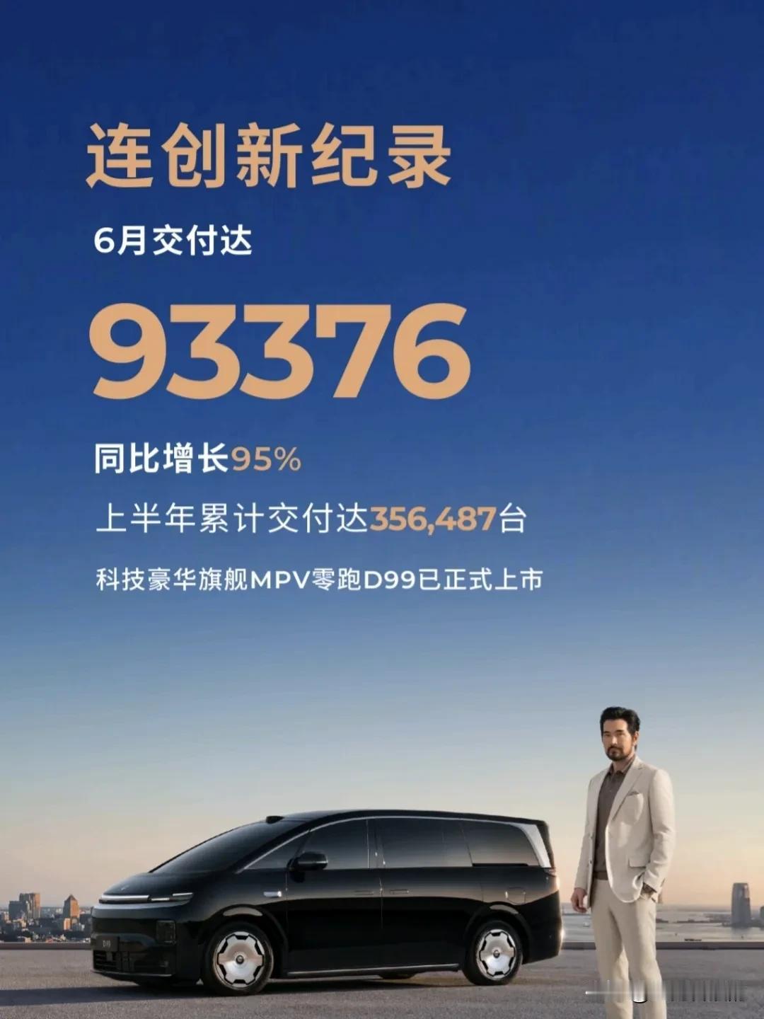 出人意料，新势力销量大洗牌！零跑6月卖爆9万多台，断层拿下第一。我以前印象