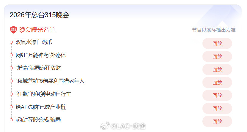315名单工业双氧水漂白凤爪；违规供危化添加剂。三无外泌体收割抗衰智商税；物理