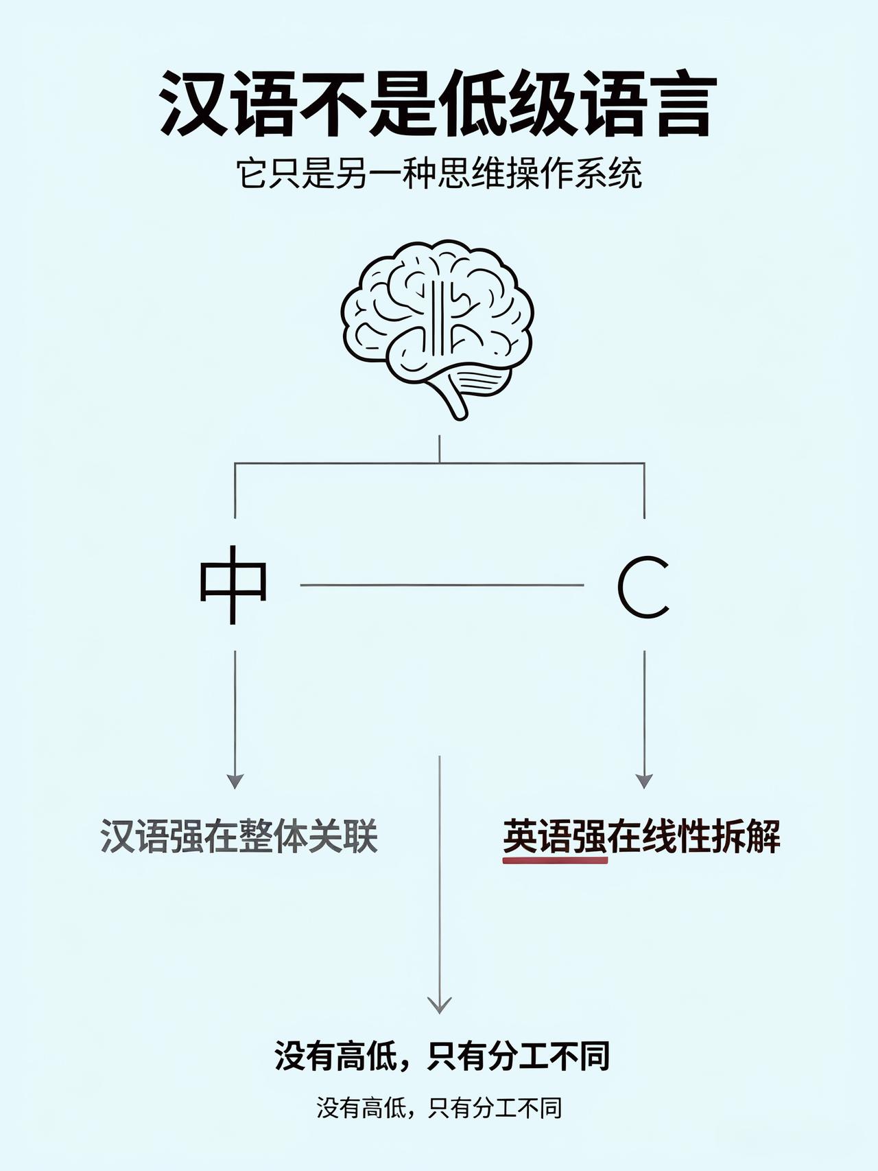 汉语，到底给我们的脑子装了什么“特殊软件”？你有没有想过这样一个问题：每天说