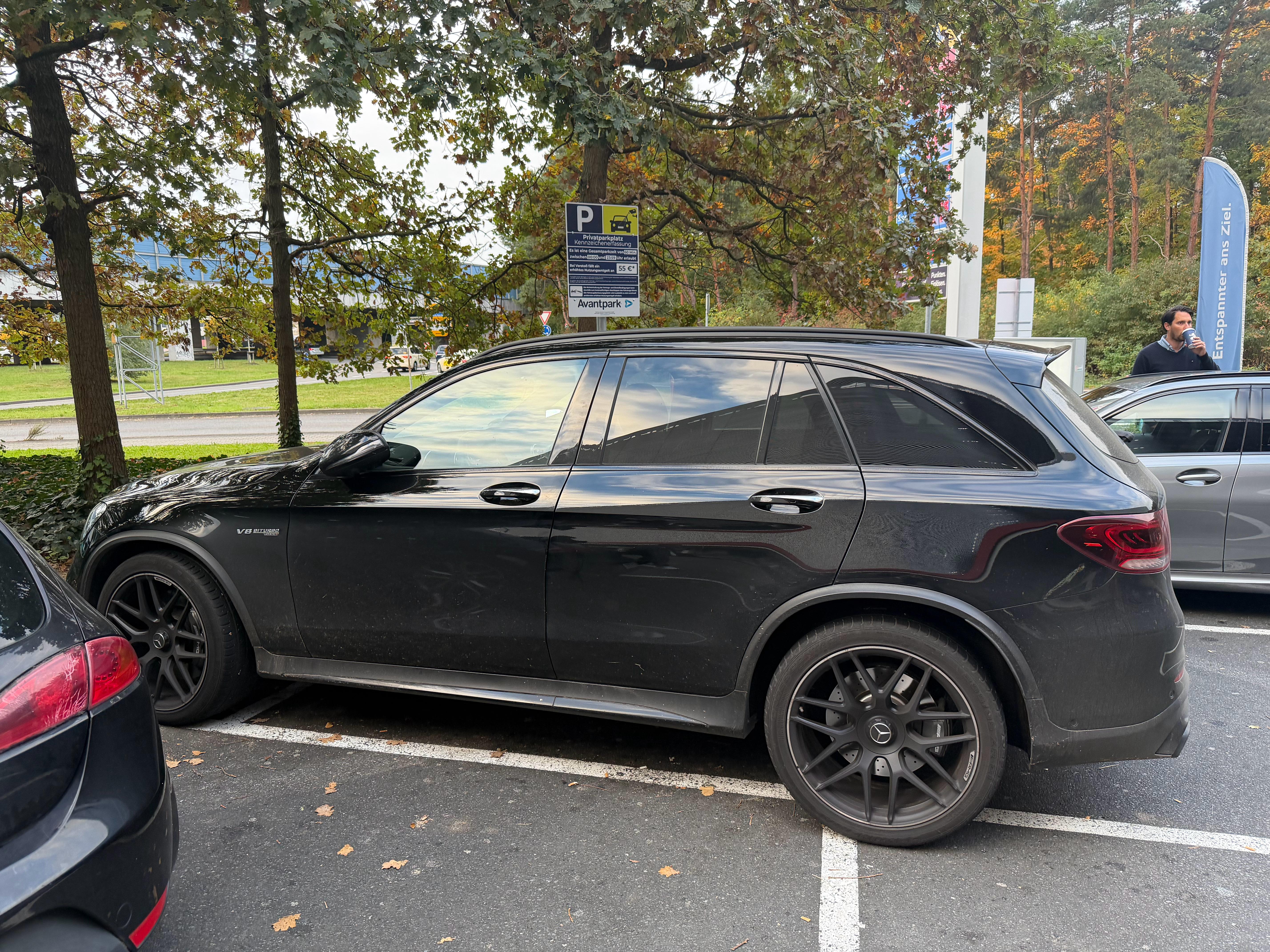 V8的GLC,还是大G轮毂