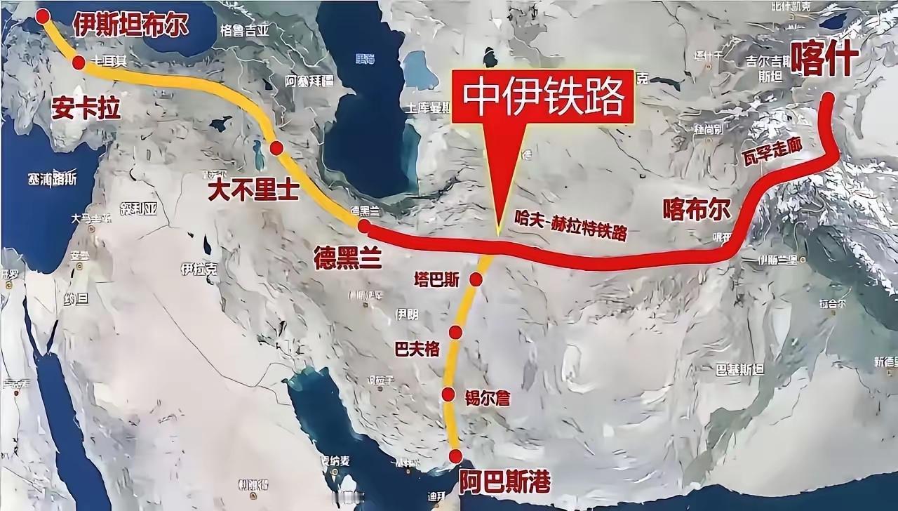 美国人看到这张图，肺都要气炸！因为他们在南边封锁了伊朗港口，北边里海出口又担心乌