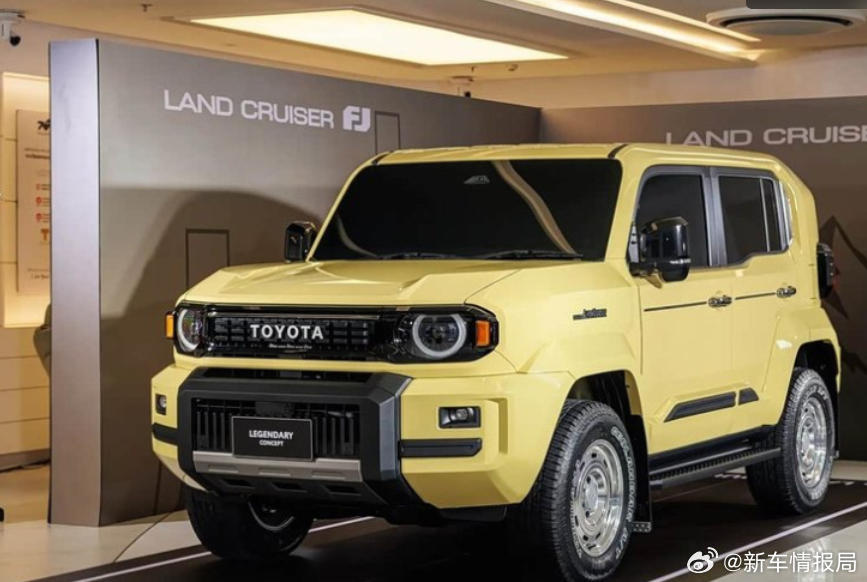 丰田发布四款兰德酷路泽FJ概念车在2026曼谷国际车展上，丰田正式首发了兰