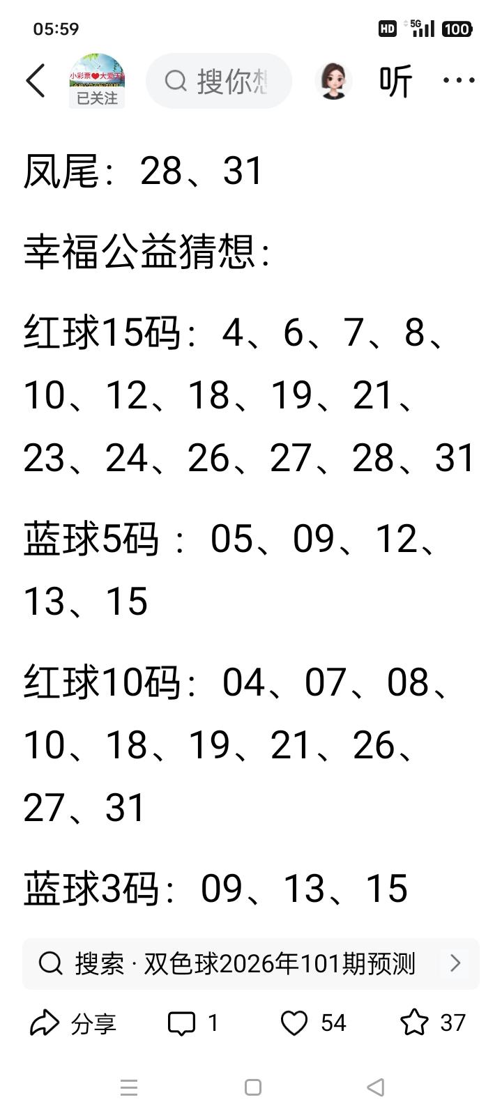 双色球26101期｜精选10枚重点红球上期开奖：03、04、09、13、2