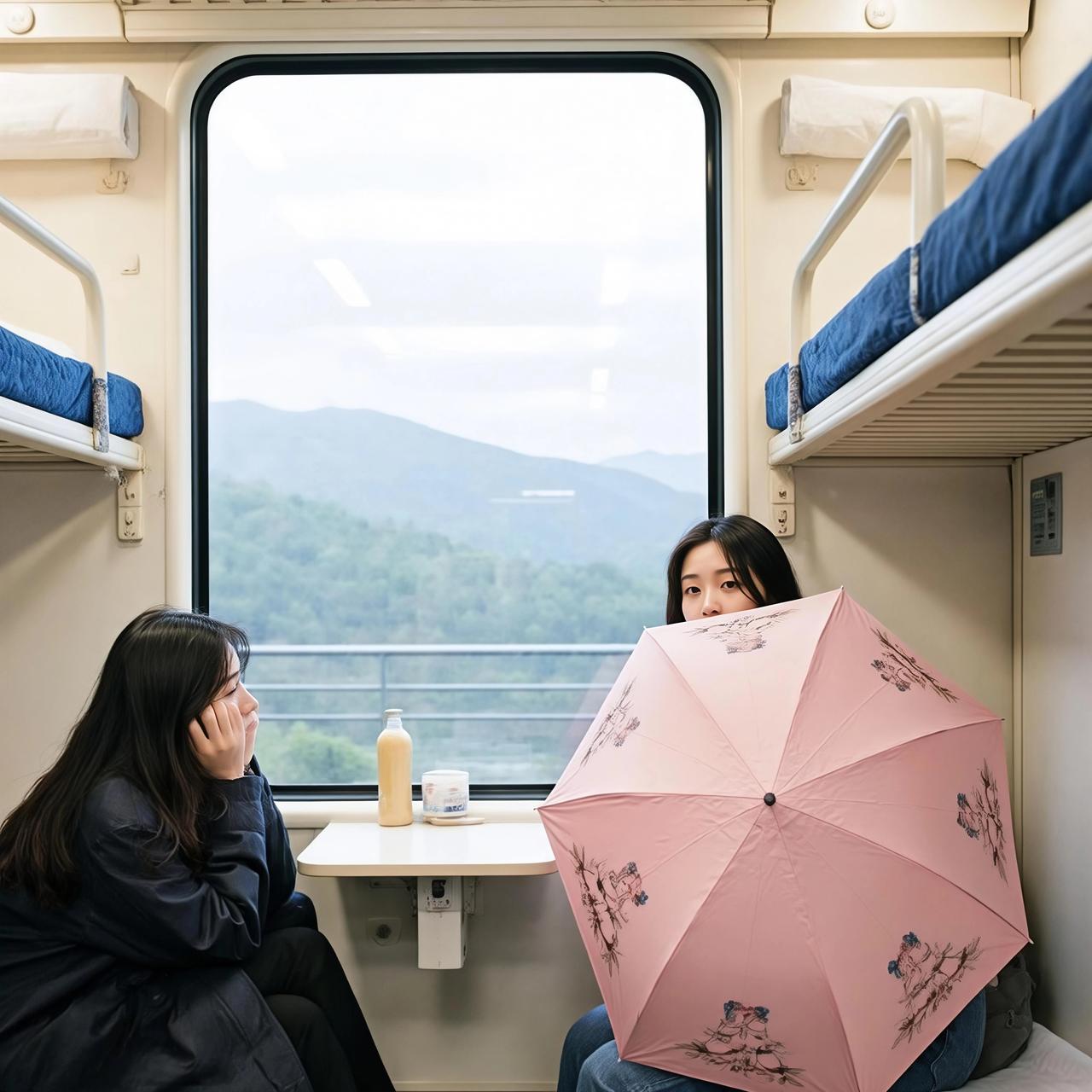 🚂卧铺隐私之困：谁来守护一方静土？🛏️火车卧铺下铺，本是休憩之所，却成尴尬之