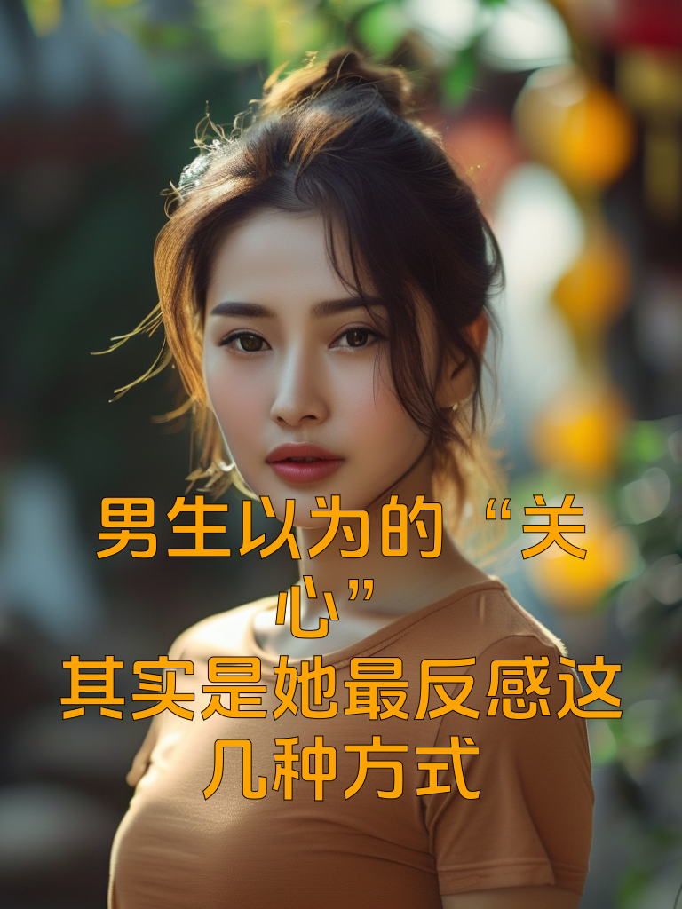 男生以为的“关心”，其实是她最反感这几种方式