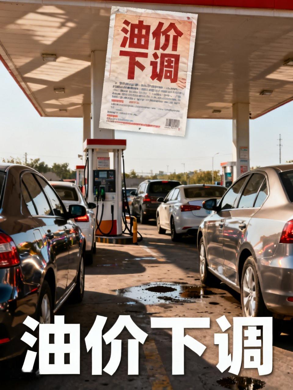 今晚24时油价下调！年内首次两连降，私家车加满一箱油省20元根据国家发改