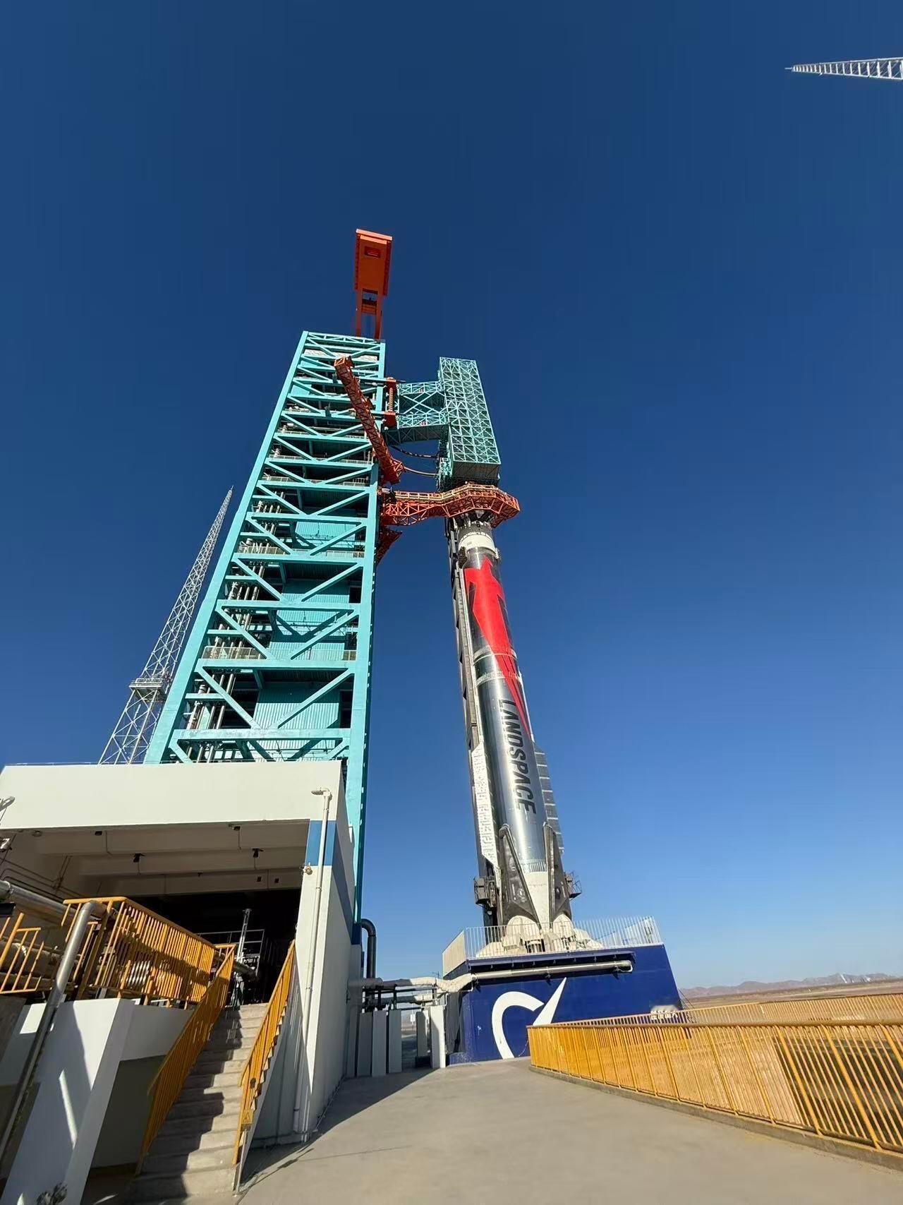 朱雀三号遥一近距离特写