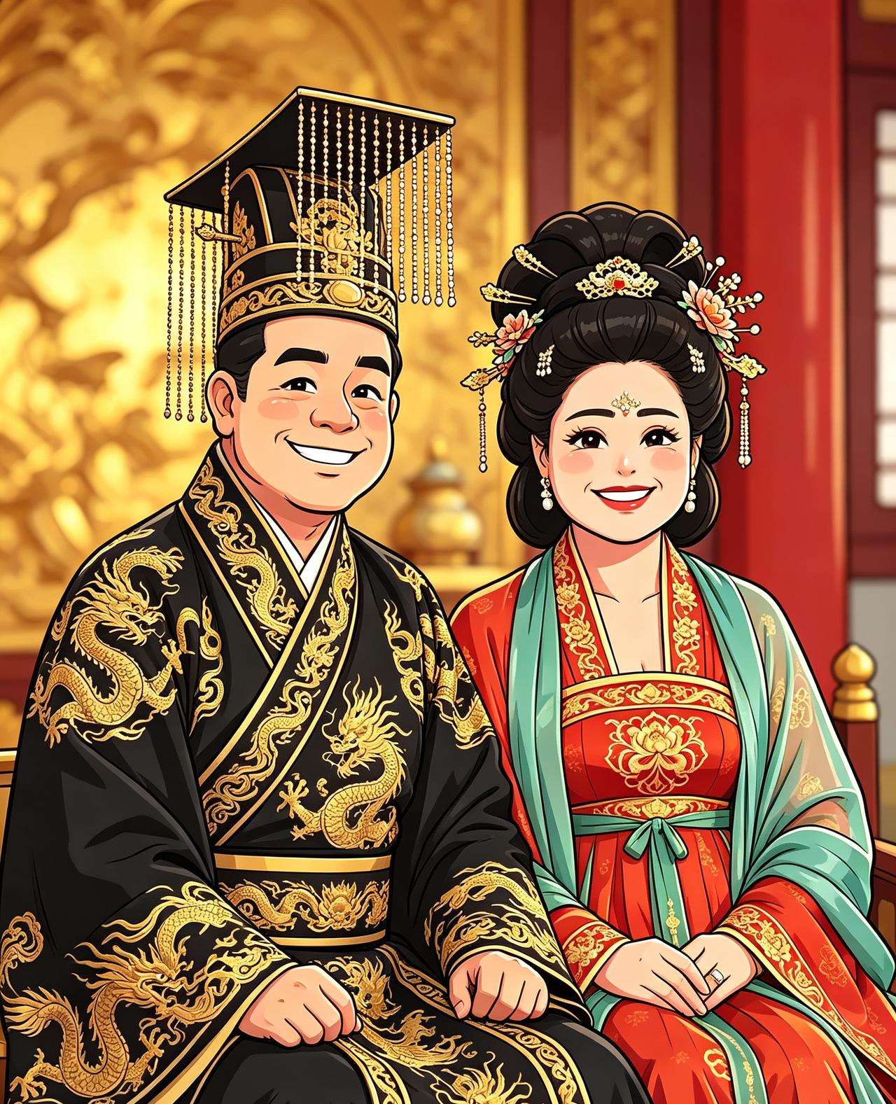 谈谈我国古代妇女的衣服装束。1｜汉代贵族女子（曲裾深衣）汉代贵妇，交领