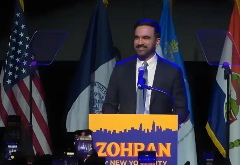 马姆达尼当选纽约市长！公开叫嚣，称自己是特朗普“最坏的噩梦” 纽约变天了，美